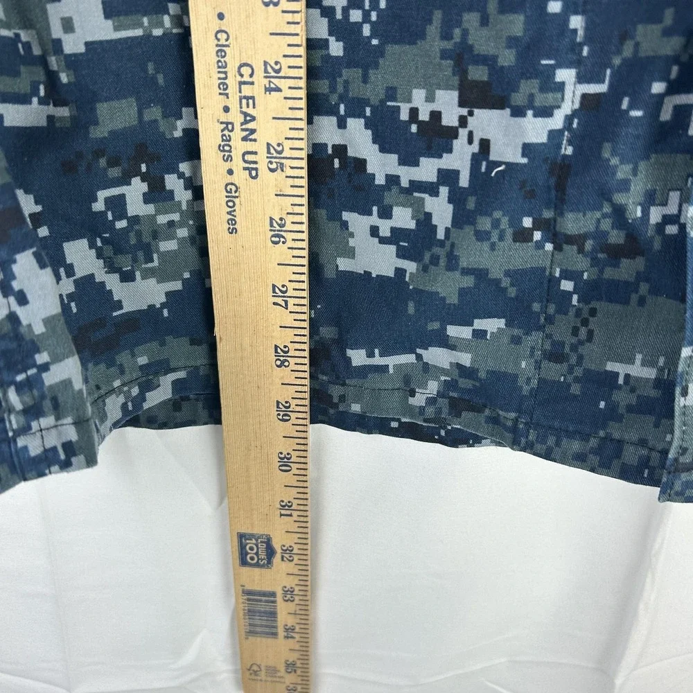 US Navy NWU‎ Type I Uniform Set Mens ST Blue Digital Camo Shirt Cargo Pants